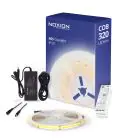 Noxion  LED-Nauhat Naga 5 Metri Täydellinen setti - Smart Wifi - 24V - 320LEDs/m - COB - 8W/m - 965 Päivänvalo Valkoinen | 8mm - IP20 - Paras Värintoisto