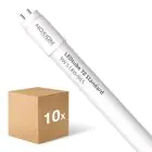 Monipakkaus 10x Noxion LED Putki T8 Avant (EM/Mains) Standard Output 15W 1800lm - 865 Päivänvalo Valkoinen | 120cm - Korvaa 36W