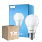 Monipakkaus 10x Philips Corepro LED Lamppu E27 Päärynä Matta 4.9W 470lm - 827 Erittäin Lämmin Valkoinen | Korvaa 40W