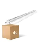 Monipakkaus 4x Noxion Loisteputkivalaisimet Click Heijastin V2 LED T8 | Sopii 2x 150cm LED Putki