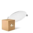 Monipakkaus 4x Ledvance LED Alasvalo Slim Pyöreä DN155 12W 1020lm 120D - 830 Lämmin Valkoinen | 169mm 