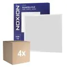 Monipakkaus 4x Noxion LED Paneeli Ecowhite V4.0 28W 3400lm - 840 Kylmä Valkoinen | 60x60cm - Philips driver