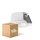 Monipakkaus 10x Ledvance LED Kohdevalaisin Air Adjust Aluminium Valkoinen 4W 320lm 36D - 930 Lämmin Valkoinen | Odetnij 68mm - IP23 - Paras Värintoisto - Himmennettävä
