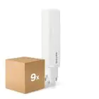 Monipakkaus 9x Philips CorePro PL-C LED 6.9W 770lm - 840 Kylmä Valkoinen | 2-Nastaa - Korvaa 18W
