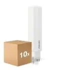 Monipakkaus 10x Philips CorePro PL-C LED 6.5W 700lm - 830 Lämmin Valkoinen | 4-Nastaa - Korvaa 18W