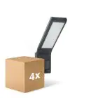 Monipakkaus 4x Steinel LED Valonheitin XLED Home Antrasiitti 10.5W 550lm - 830 Lämmin Valkoinen | IP44 - Liiketunnistin - Symmetrinen