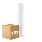 Monipakkaus 10x Ledvance Dulux D/E LED 10W - 840 Kylmä Valkoinen | 4-Nastaa - Korvaa 26W