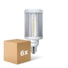 Monipakkaus 6x Philips TrueForce LED E27 HPL Kirkas 28W 4000lm 360D - 840 Kylmä Valkoinen | Korvaa 125W