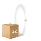 Monipakkaus 4x Osram LED Putki T9 Pyöreä (EM/Mains) 18.3W 2200lm - 840 Kylmä Valkoinen | Korvaa 32W