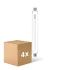 Monipakkaus 4x Osram LED Line S19 9W 830lm - 827 Erittäin Lämmin Valkoinen | Korvaa 60W