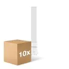 Monipakkaus 10x Noxion Lucent PL-S LED  6W - 827 Erittäin Lämmin Valkoinen | 4-Nastaa - Korvaa 11W
