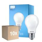 Monipakkaus 10x Philips Corepro LED Lamppu E27 Päärynä Matta 7W 806lm - 840 Kylmä Valkoinen - Korvaa 60W