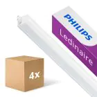 Monipakkaus 4x Philips LED Loisteputkivalaisimet Ledinaire BN021C 20W 1900lm - 830 Lämmin Valkoinen | 120cm