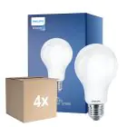 Monipakkaus 4x Philips Classic LED Lamppu E27 Päärynä Matta 17.5W 2452lm - 827 Erittäin Lämmin Valkoinen | Korvaa 150W