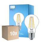 Monipakkaus 10x Philips Corepro LED Lamppu E27 Päärynä Kirkas 8.5W 1055lm - 827 Erittäin Lämmin Valkoinen | Korvaa 75W