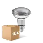 Monipakkaus 10x Ledvance Performance LED Kohdevalaisin E27 R80 8.5W 670lm 36D - 827 Erittäin Lämmin Valkoinen | Himmennettävä - Korvaa 100W