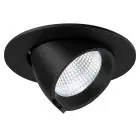 Noxion LED Kohdevalaisin Forza V2 Aluminium Musta 28/32/36/40W - 3300/3700/4100/4500lm 36D - 930-940-957 CCT | 160mm - Odetnij 145mm - Paras Värintoisto