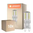 Monipakkaus 10x Ledvance Performance LED Capsule Kirkas G9 2.6W 320lm - 840 Kylmä Valkoinen | Korvaa 30W