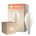 Monipakkaus 6x Ledvance HQL LED P E27 LED 32.4W 6000lm D - 840 Kylmä Valkoinen | Korvaa 125W