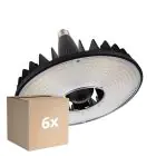 Monipakkaus 6x Ledvance Highbay E40 LED 105W 14000lm 100D - 840 Kylmä Valkoinen | Korvaa 250W
