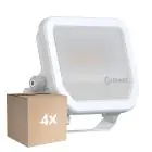 Monipakkaus 4x Ledvance LED Valonheitin Aluminium Valkoinen 17W 2400lm 100D - 840 Kylmä Valkoinen | IP66 - Symmetrinen