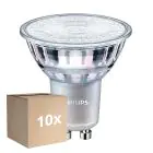 Monipakkaus 10x Philips MASTER Value LED Kohdevalaisin GU10 PAR16 3.7W 370lm 60D - 940 Kylmä Valkoinen | Paras Värintoisto - Himmennettävä - Korvaa 50W