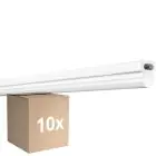 Monipakkaus 10x Ledvance LED Loisteputkivalaisimet Linear Kompakti High Output 10W 1000lm - 830 Lämmin Valkoinen | 60cm
