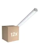 Monipakkaus 12x Philips LED Loisteputkivalaisimet Vedenkestävä WT060C 20W 2500lm - 840 Kylmä Valkoinen | 120cm
