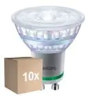 Monipakkaus 10x Philips MASTER LED Kohdevalaisin Classic GU10 PAR16 2.1W 375lm 36D - 830 Lämmin Valkoinen | Korvaa 50W