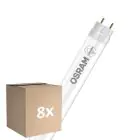 Monipakkaus 8x Osram LED Putki T8 (EM/Mains) Standard Output 10W 1080lm - 830 Lämmin Valkoinen | 90cm - Korvaa 30W
