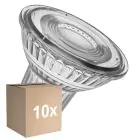 Monipakkaus 10x Ledvance LED Kohdevalaisin GU10 PAR16 7W 750lm 36D - 840 Kylmä Valkoinen | Himmennettävä - Korvaa 100W