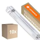 Monipakkaus 10x Ledvance LED Loisteputkivalaisimet Vedenkestävä Kosteudenkestävä Kotelo Performance | Sopii 2x60cm LED Putki
