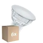 Monipakkaus 6x Osram LED Superstar Heijastin Spot GU10 PAR16 6W 575lm 120D - 940 Kylmä Valkoinen | Paras Värintoisto - Himmennettävä - Korvaa 80W