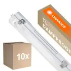 Monipakkaus 10x Ledvance LED Loisteputkivalaisimet Vedenkestävä Kosteudenkestävä Kotelo Performance | Sopii 1x60cm LED Putki