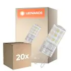 Monipakkaus 20x Ledvance LED Pin G9 Kirkas 4.9W 806lm - 840 Kylmä Valkoinen | Korvaa 60W