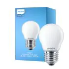 Philips Corepro LED Lustre E27 Pallo Matta 2.2W 250lm - 827 Erittäin Lämmin Valkoinen | Korvaa 25W