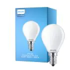 Philips Corepro LED Lustre E14 Pallo Matta 6.5W 806lm - 840 Kylmä Valkoinen | Korvaa 60W