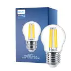 Philips Master Value LED Lustre E27 Pallo Filament Kirkas 3.4W 470lm - 927 Erittäin Lämmin Valkoinen | Paras Värintoisto - Himmennettävä - Korvaa 40W