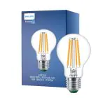 Philips MASTER LED Lamppu Ultra Efficient E27 Päärynä Kirkas 4W 840lm - 827 Erittäin Lämmin Valkoinen | Korvaa 60W
