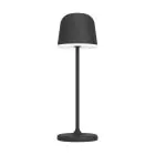 Eglo Pöytävalaisin Mannera Aluminium Musta 2W 200lm - 830 Lämmin Valkoinen | IP54 - Touch Himmennettävä - USB-C