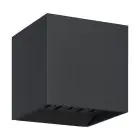 Eglo Seinävalaisin Calpi 2 Aluminium Antrasiitti Up & Down 3.3W 340lm - 830 Lämmin Valkoinen | IP54