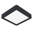 Eglo Kattovalo Fueva 6 Muovi- Musta 7W 1100lm - 827-840-865 CCT