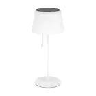 Eglo Pöytävalaisin Scordiano Solar Teräs Valkoinen 2W 220lm - 830-840-865 CCT | IP44 - USB-C