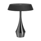 Eglo Pöytävalaisin Turcio Teräs Musta 5W 310lm - 825-830-840 CCT | IP44 - Touch Himmennettävä - USB-C
