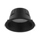Noxion LED Alasvalo Hera Syvä Upotettu Musta 15W 1500lm 80D - 827-830-840 CCT | 176mm - Odetnij 150mm