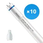 Monipakkaus 10x Philips LED Putki T8 MASTER (EM/Mains) High Output 18.2W 2900lm - 830 Lämmin Valkoinen | 150cm - Korvaa 58W