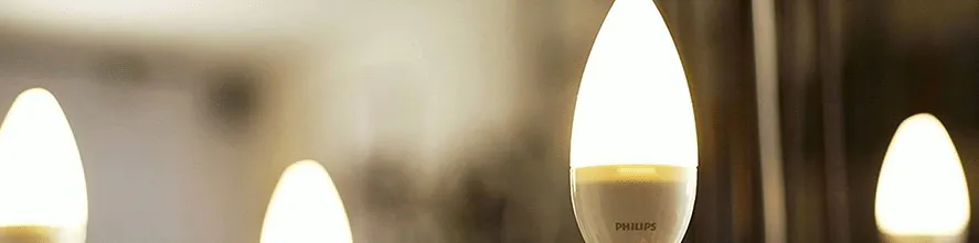 kynttilänmuotoiset LED lamput